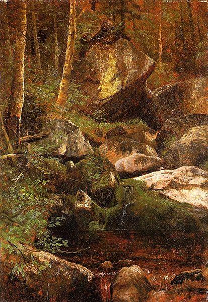 Albert Bierstadt Forest_Stream oil painting image